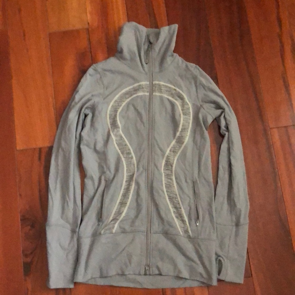 Grey lulu lemon jacket